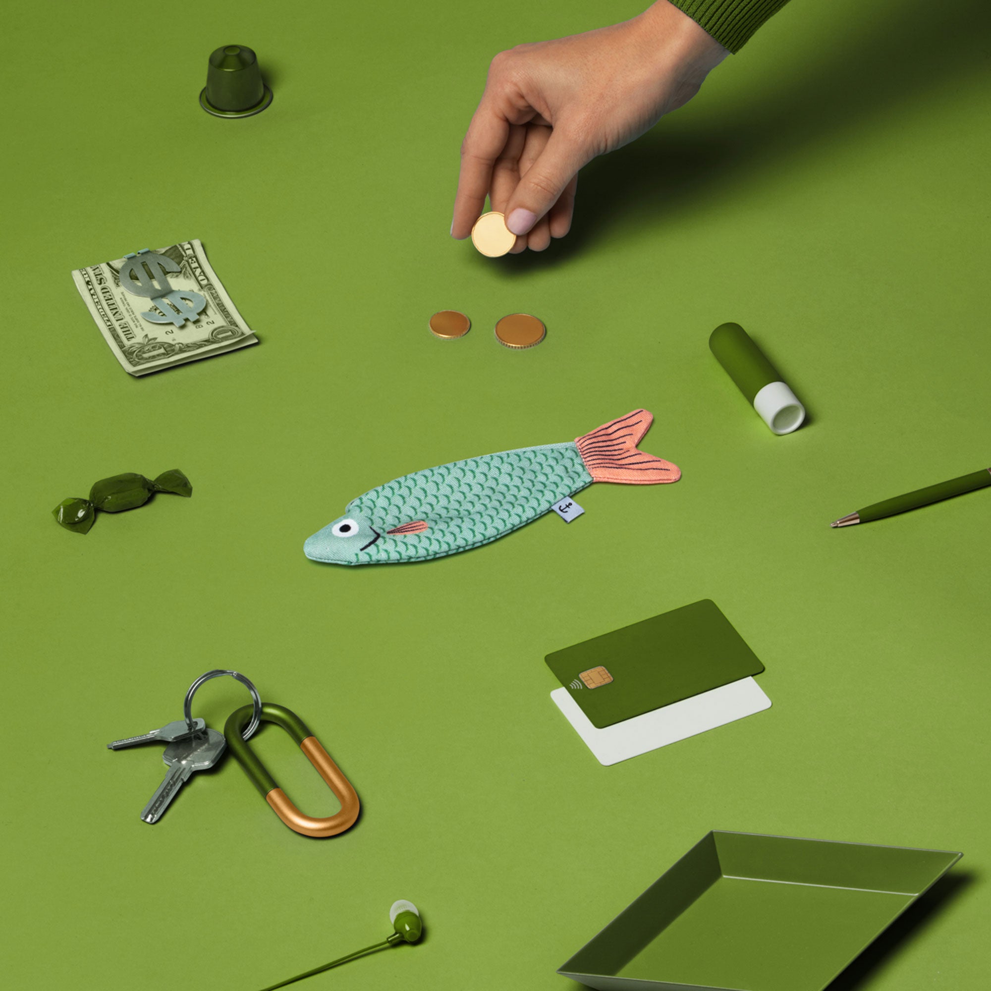 Cardenal - Mint (keychain)