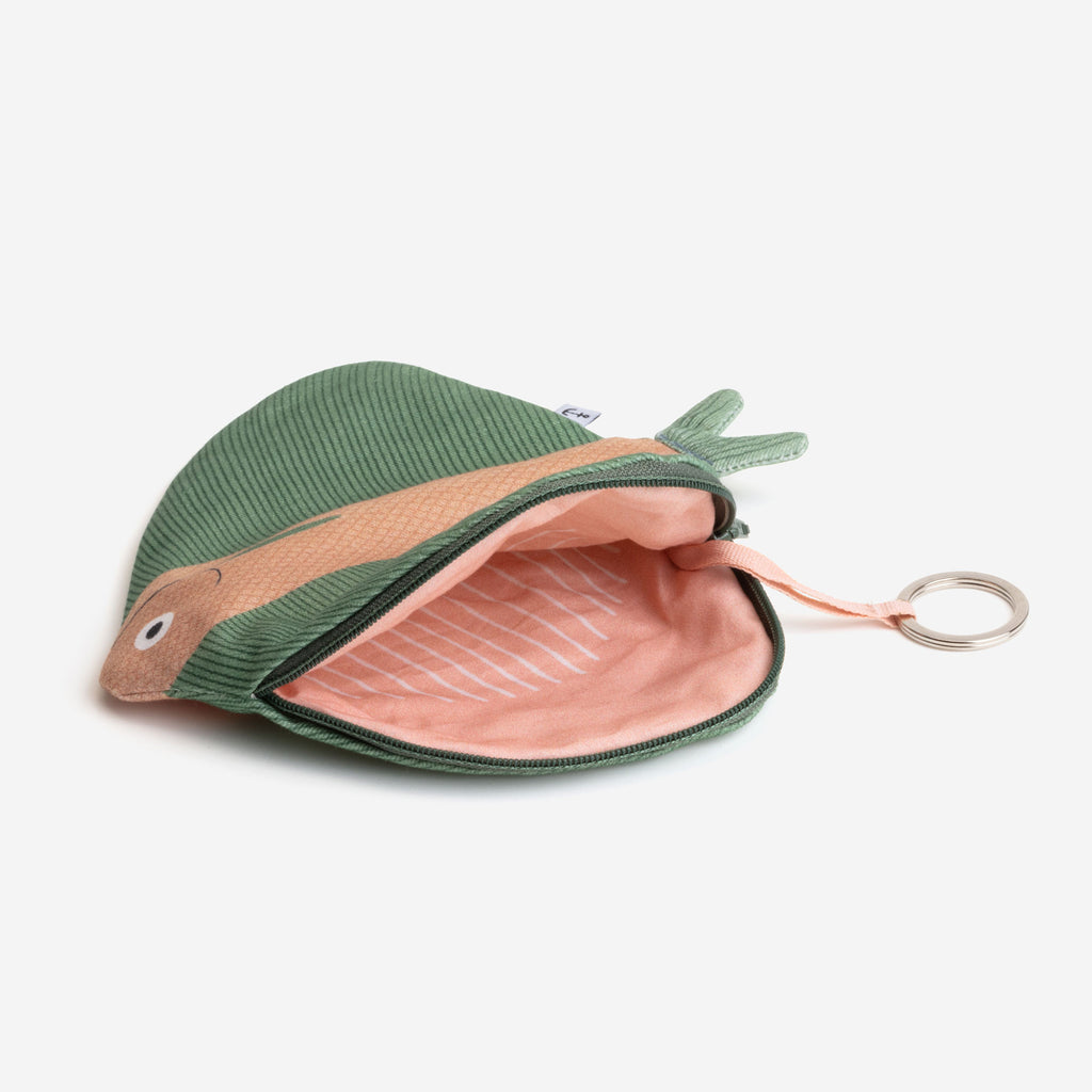 Green Fanfish Keychain from the California Collection