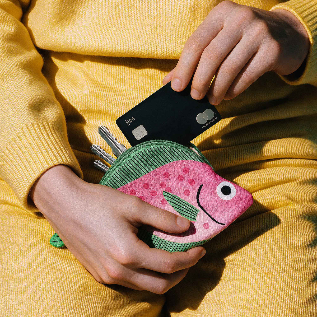 Pomfret - Pink (keychain)