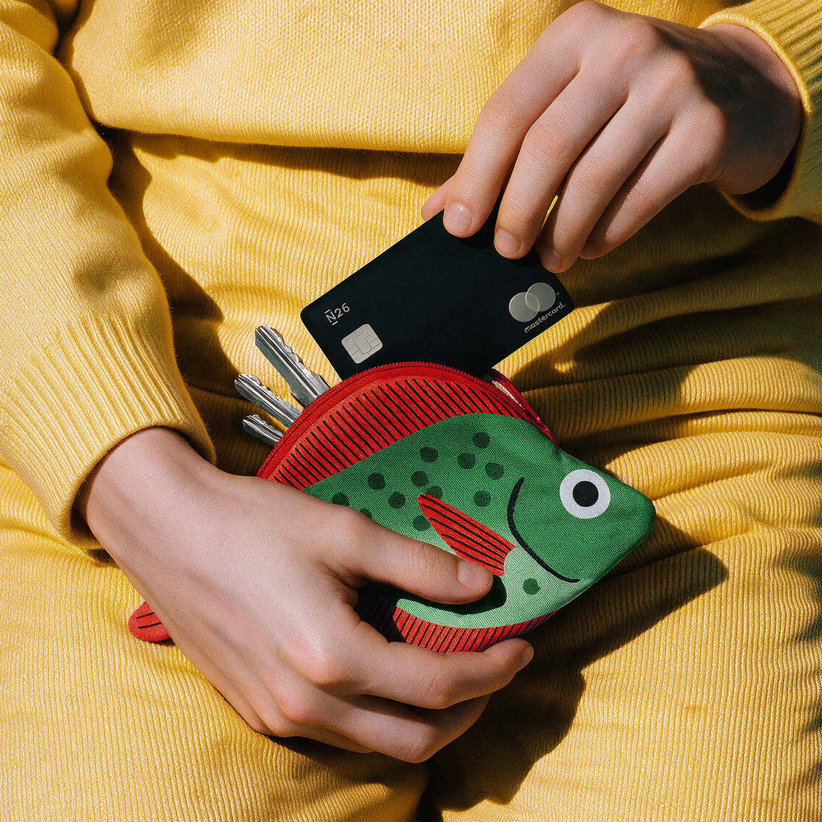 Pomfret - Green (purse)