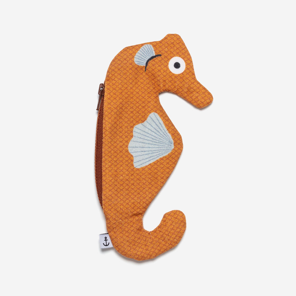 Orange Seahorse Purse from the California Collection