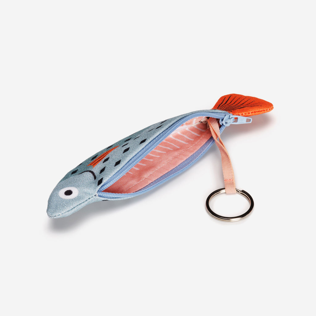 Blue Small Whiting Keychain from the New Zealand Collection