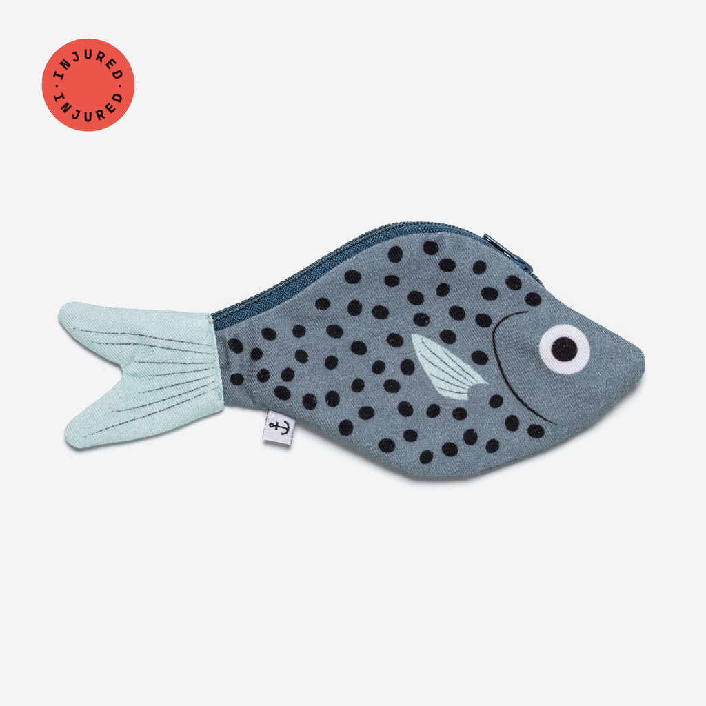 Injured - Bream - Blue (purse)