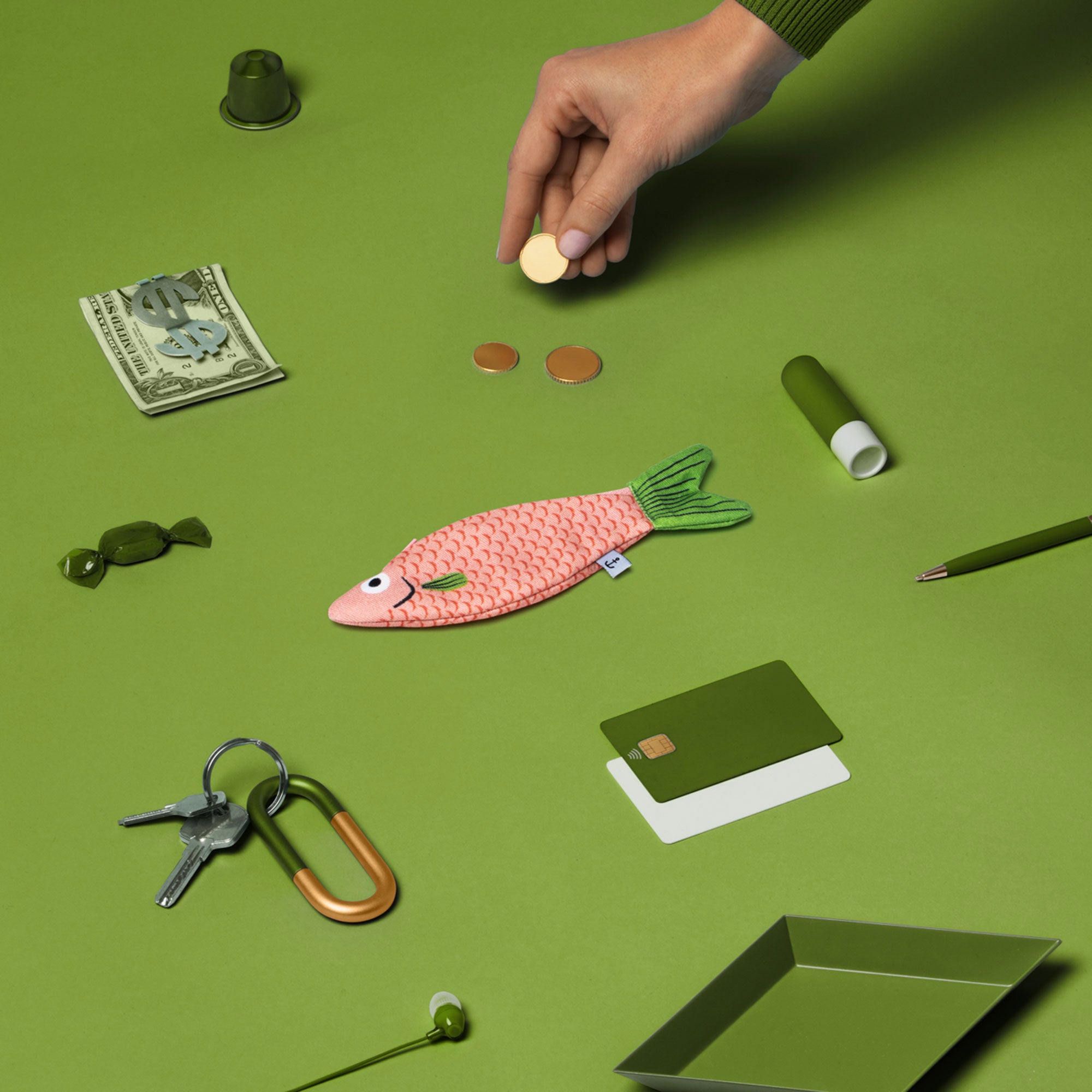 Cardenal - Pink (keychain)