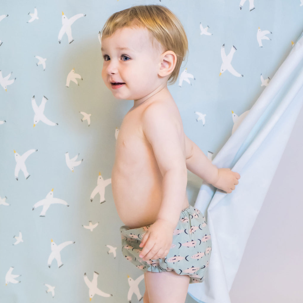 Baby - Green Fish Culotte