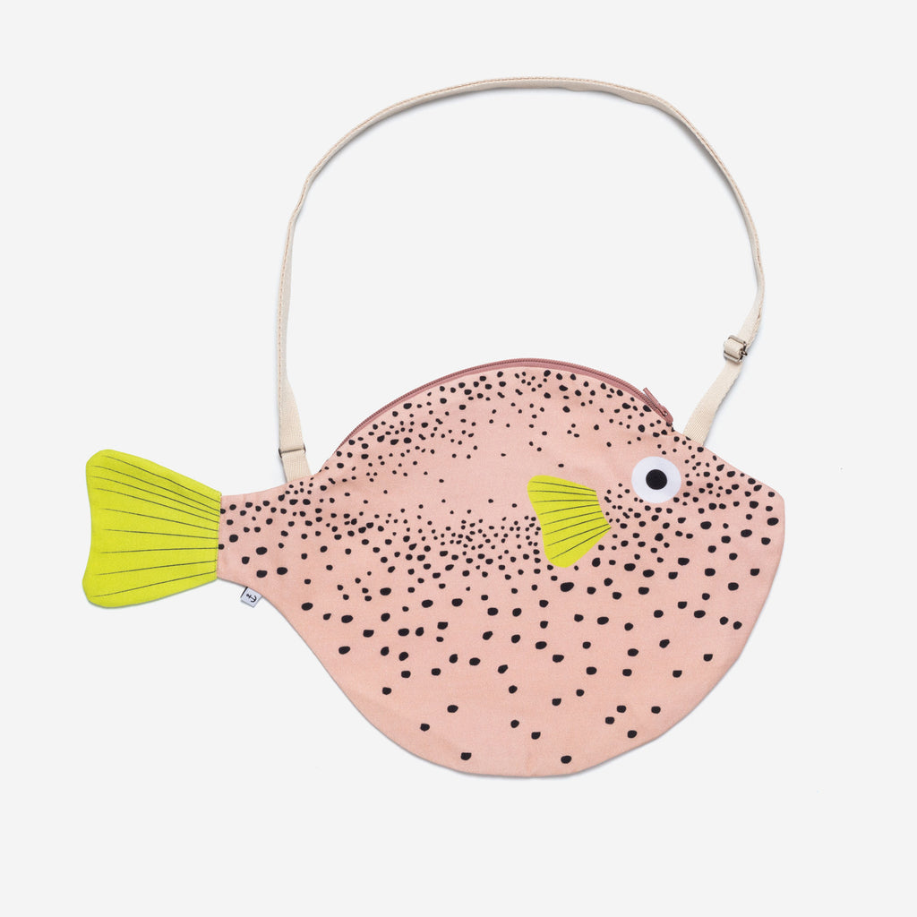 Pufferfish Pink Big Shoulder Bag from the Australia Collection