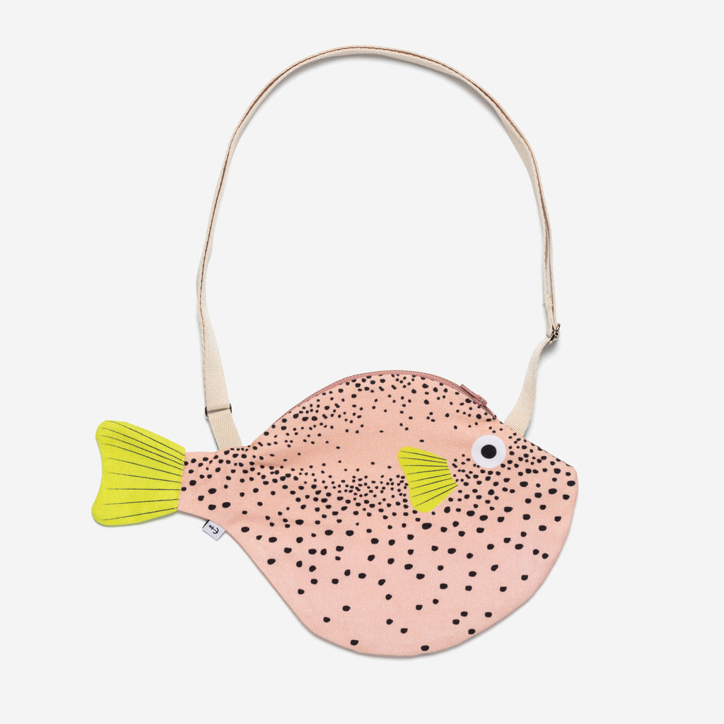 Pufferfish Pink Small Shoulder Bag from the Australia Collection