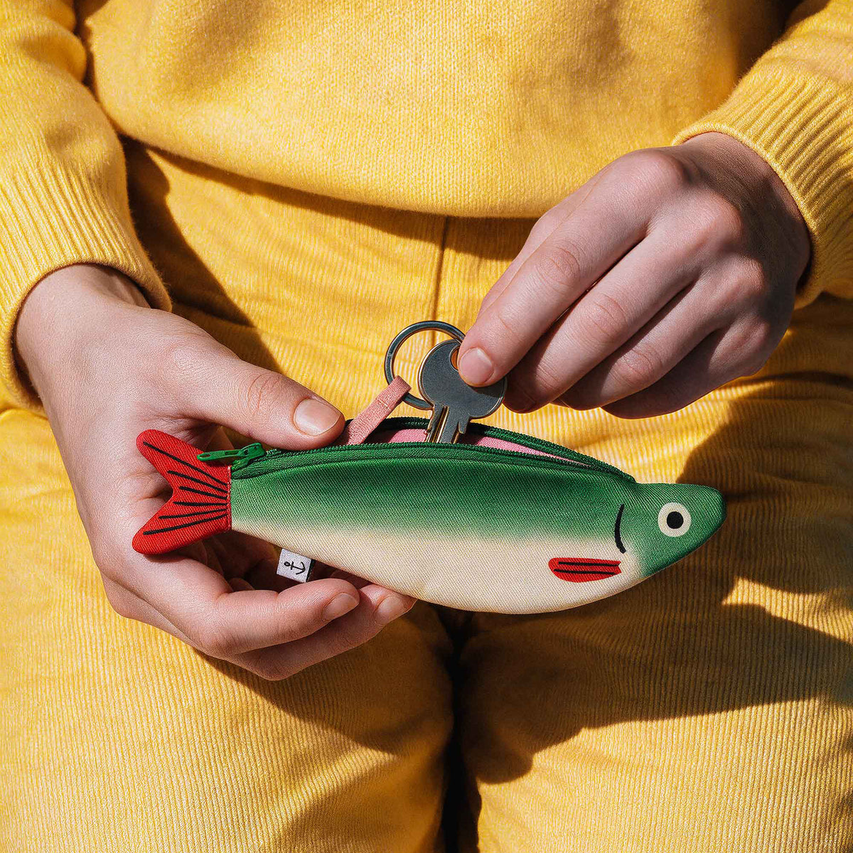 Sardine - Green (keychain)
