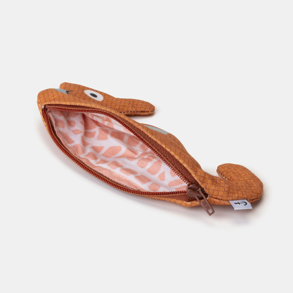 Seahorse - Orange (purse)
